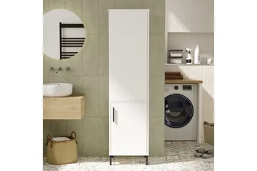 Rinorea Förvaringsskåp 45x173,6 cm - Vit - Förvaring - Badrumsförvaring - Väggskåp & högskåp