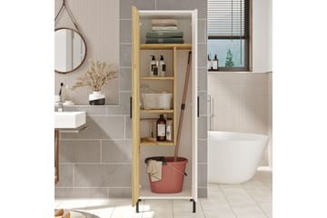 Rinorea Förvaringsskåp 50,4x165 cm - Brun - Förvaring - Badrumsförvaring - Väggskåp & högskåp