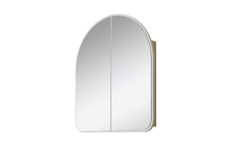Väggskåp med Spegel Duigen 45 cm - Vit - Spegelskåp