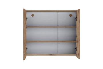 Väggskåp med spegel Loft24 Wisla Väggskåp med Spegel 80x70 cm - Förvaring - Badrumsförvaring - Spegelskåp