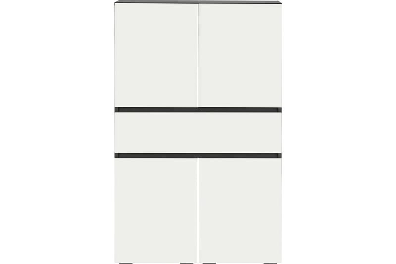 Wisla Högskåp till Badrum 130x76x35 cm - Grå - Förvaring - Badrumsförvaring - Väggskåp & högskåp