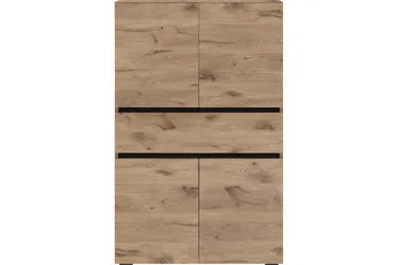 Wisla Högskåp till Badrum 130x76x35 cm - Natur - Förvaring - Badrumsförvaring - Väggskåp & högskåp