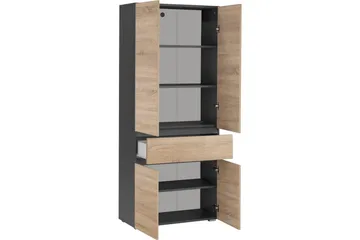 Wisla Högskåp till Badrum 180x76x37 cm - Natur - Förvaring - Badrumsförvaring - Väggskåp & högskåp