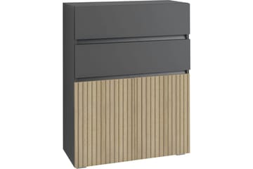 Wisla Högskåp till Badrum 98x76x35 cm - Natur - Förvaring - Badrumsförvaring - Väggskåp & högskåp