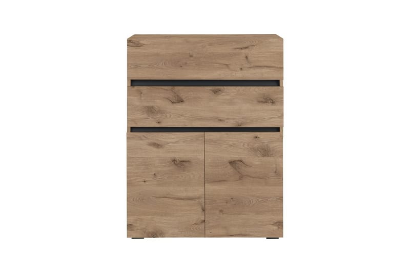 Wisla Högskåp till Badrum 98x76x35 cm - Natur - Förvaring - Badrumsförvaring - Väggskåp & högskåp