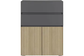 Wisla Högskåp till Badrum 98x76x35 cm - Natur - Förvaring - Badrumsförvaring - Väggskåp & högskåp