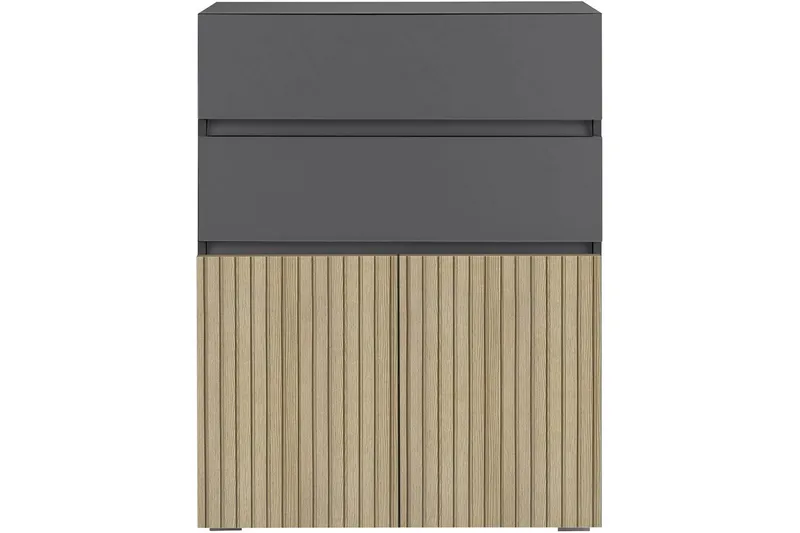 Wisla Högskåp till Badrum 98x76x35 cm - Natur - Förvaring - Badrumsförvaring - Väggskåp & högskåp