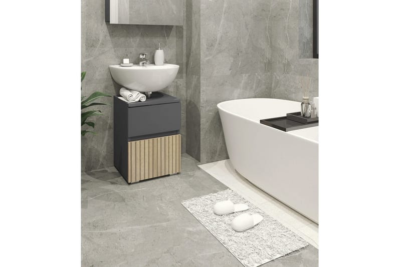 Wisla Tvättställsskåp 40 cm - Natur - Förvaring - Badrumsförvaring - Tvättställsskåp & kommod