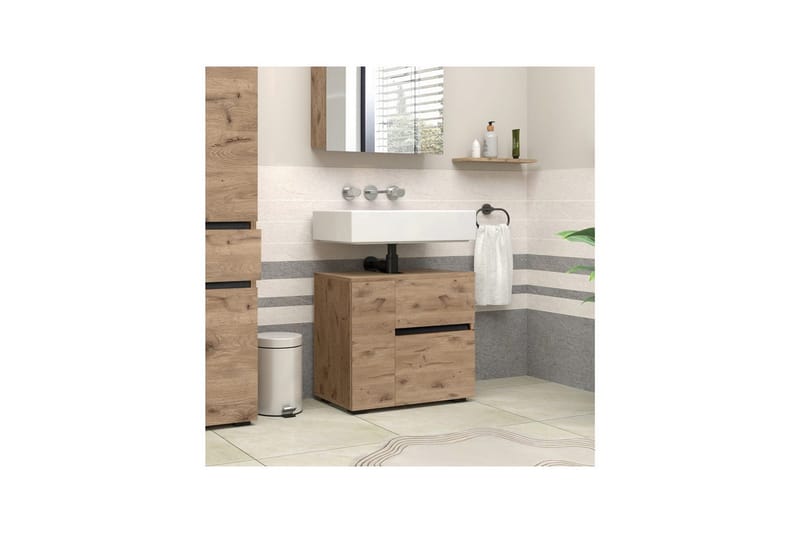 Wisla Tvättställsskåp 60 cm - Natur - Förvaring - Badrumsförvaring - Tvättställsskåp & kommod