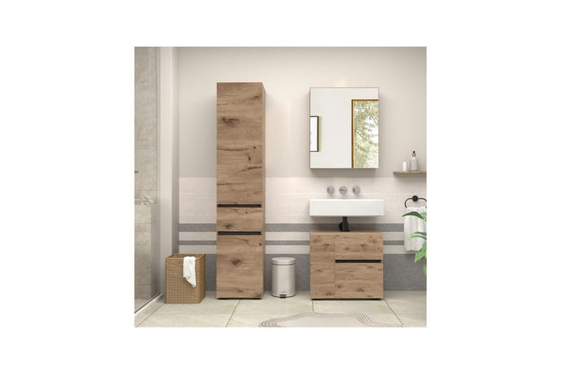 Wisla Tvättställsskåp 60 cm - Natur - Förvaring - Badrumsförvaring - Tvättställsskåp & kommod