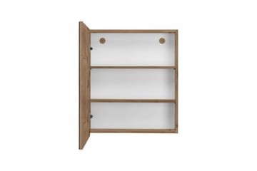 Wisla Väggskåp med Spegel 40x70 cm - Natur - Förvaring - Badrumsförvaring - Spegelskåp