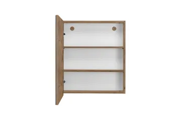 Wisla Väggskåp med Spegel 40x70 cm - Natur - Förvaring - Badrumsförvaring - Spegelskåp