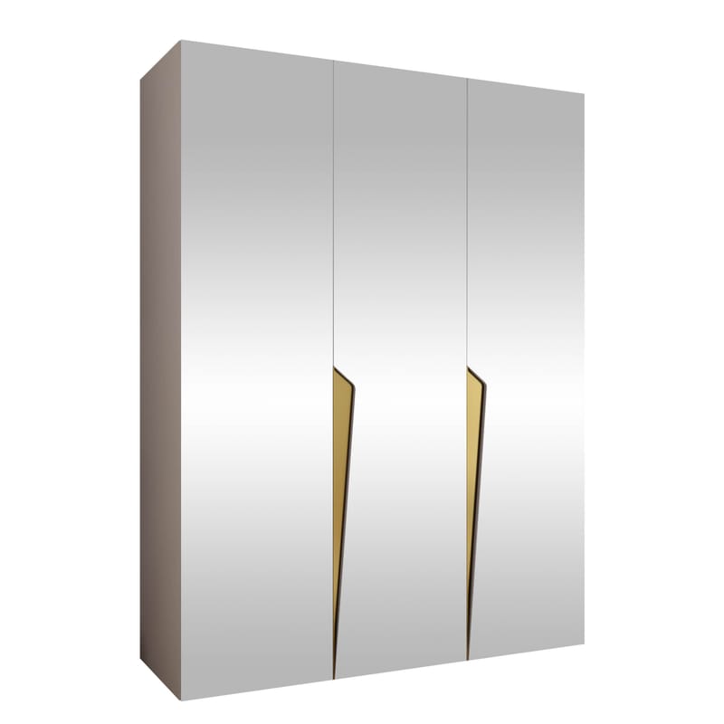 Barile Garderob med spegel 150 cm - kashmir - Förvaring - Garderober & garderobssystem