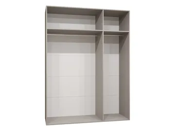 Barile Garderob med spegel 150 cm - kashmir - Förvaring - Garderober & garderobssystem