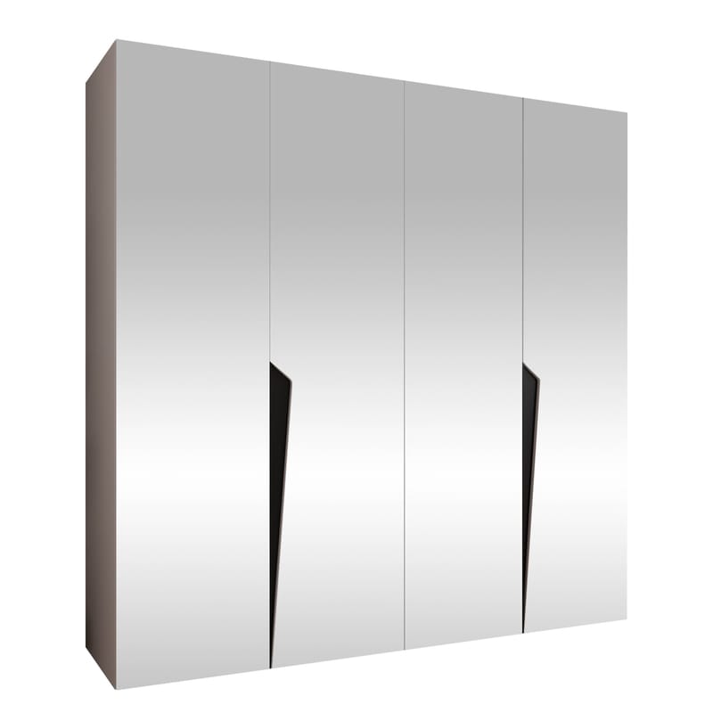 Barile Garderob med spegel 200 cm - kashmir - Förvaring - Garderober & garderobssystem