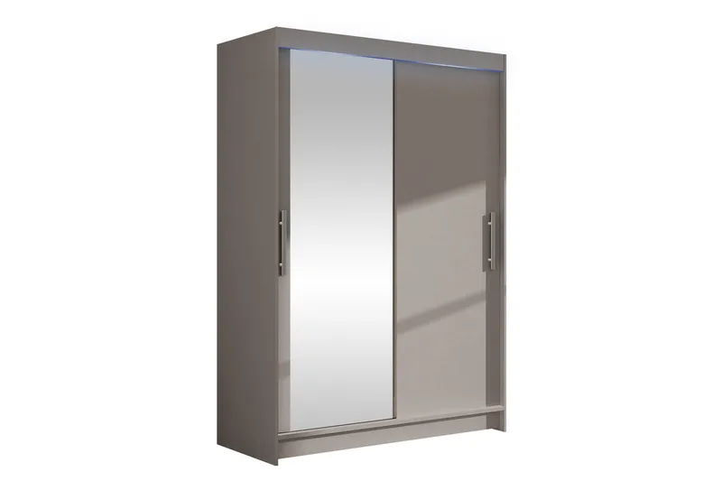 Biscayne Garderob m. Spegel 120x200 cm, Beige