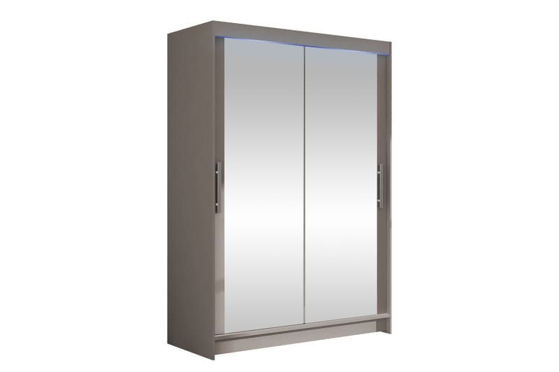 Biscayne Garderob m. Spegel 120x200 cm - Beige - Förvaring - Garderober & garderobssystem