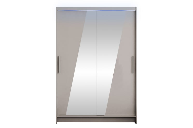 Biscayne Garderob m. Spegel 120x200 cm - Beige - Förvaring - Garderober & garderobssystem