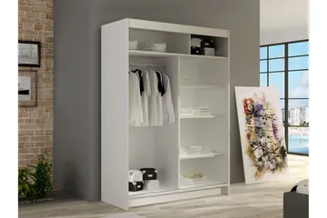 Biscayne Garderob m. Spegel 120x200 cm - Förvaring - Garderober & garderobssystem