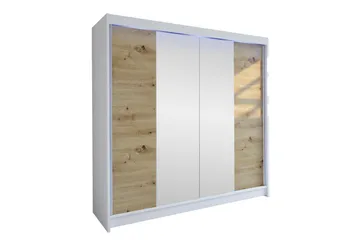 Canderbury Garderob m. Spegel 180x215 cm