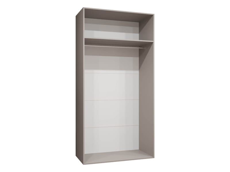 Eikra Garderob med spegel 100 cm - svart - Förvaring - Garderober & garderobssystem
