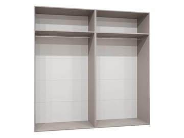 Eikra Garderob med spegel 200 cm - cashmere - Förvaring - Garderober & garderobssystem