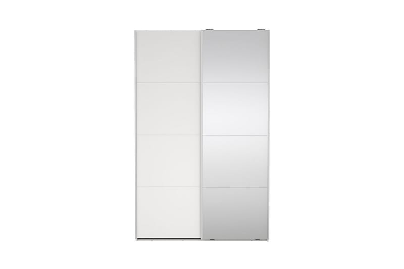 Elvos Garderob med Spegel 139x220 cm - Vit - Förvaring - Garderober & garderobssystem