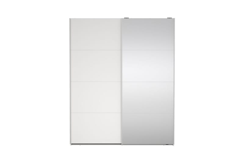 Elvos Garderob med Spegel 179x220 cm - Vit - Förvaring - Garderober & garderobssystem