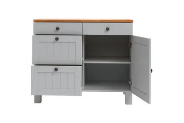 Alby Skänk 85 cm - Grå - Förvaring - Förvaringsmöbler - Sideboard & skänk