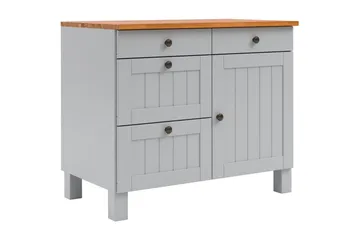 Alby Skänk 85 cm - Grå - Förvaring - Förvaringsmöbler - Sideboard & skänk