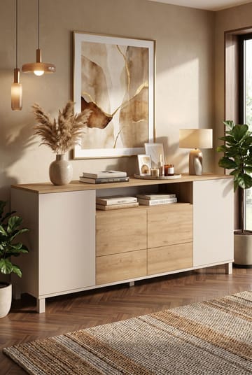 Aldarte Konsolbord 180x82,4x44,5 cm - sandek - Förvaring - Förvaringsmöbler - Sideboard & skänk