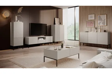 Amelus Möbelset För Vardagsrum - Cashmere - Förvaring - Förvaringsmöbler - Möbelset för vardagsrum