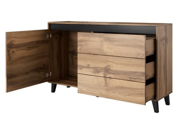 Amshyttan Möbelset För Vardagsrum - Brun/Svart - Förvaring - Förvaringsmöbler - Möbelset för vardagsrum