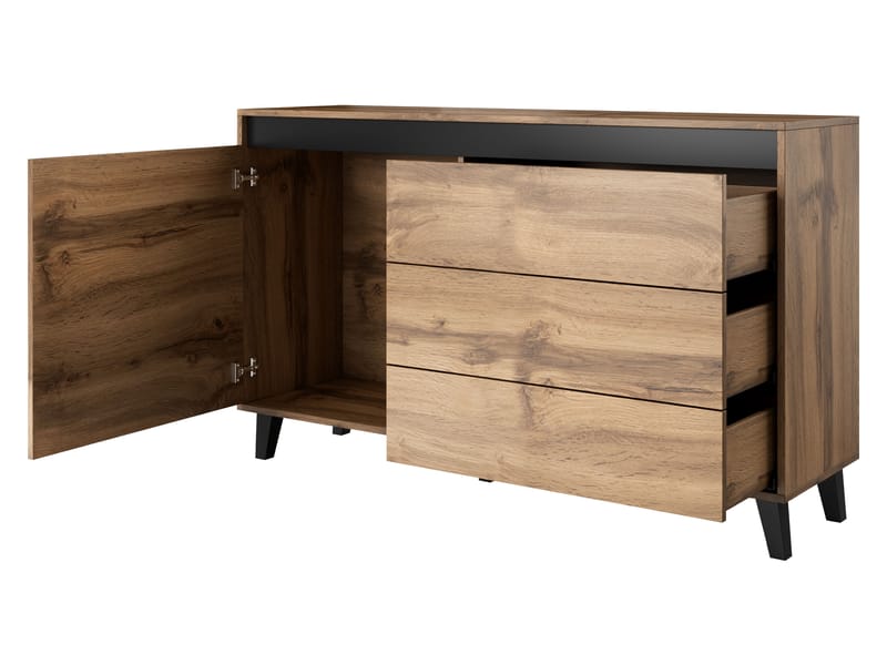 Amshyttan Möbelset För Vardagsrum - Brun/Svart - Förvaring - Förvaringsmöbler - Möbelset för vardagsrum