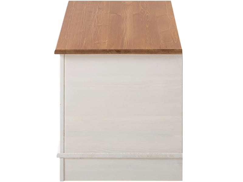 Anita Förvaringskista 80 cm - Vit/Honung - Förvaring - Förvaringsmöbler - Förvaringskista & sängkista