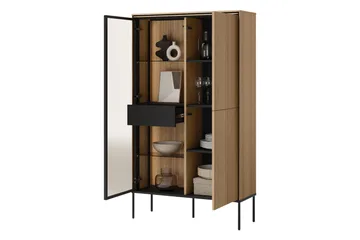 Basici Möbelset För Vardagsrum - Vit/Svart - Förvaring - Förvaringsmöbler - Möbelset för vardagsrum