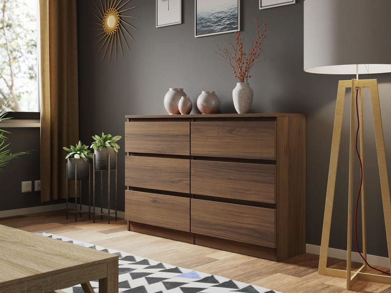 Basildon Byrå 120 cm - brun - Förvaring - Förvaringsmöbler - Byrå