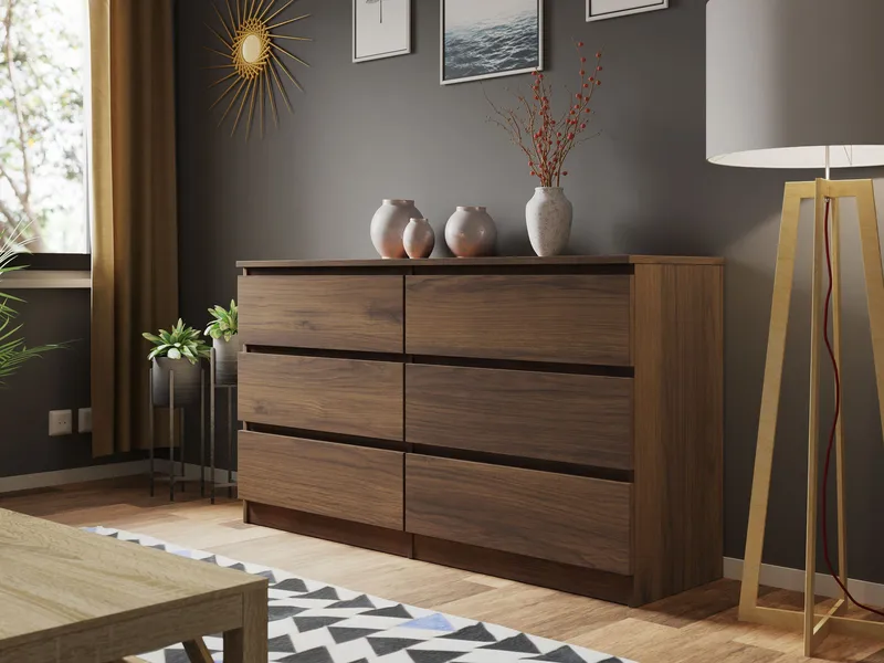 Basildon Byrå 138 cm - brun - Förvaring - Förvaringsmöbler - Byrå