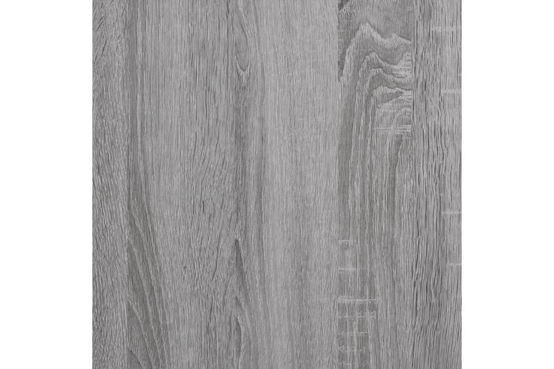 beBasic Sidobord 2 st grå sonoma 50x46x50 cm konstruerat trä - Grey - Sideboard & skänk
