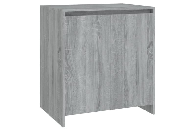 beBasic Skänk 2 delar grå sonoma-ek konstruerat trä - Grey - Sideboard & skänk