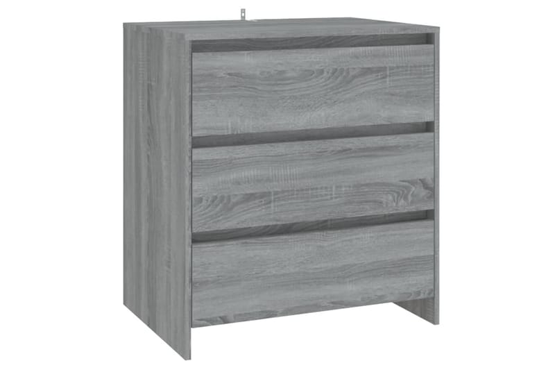 beBasic Skänk 2 delar grå sonoma-ek konstruerat trä - Grey - Sideboard & skänk