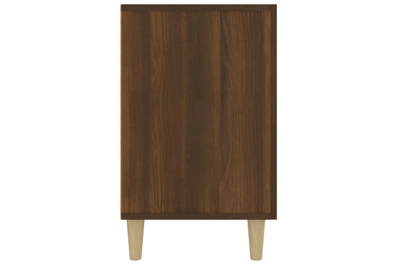 beBasic Skänk brun ek 100x36x60 cm konstruerat trä - Brown - Sideboard & skänk