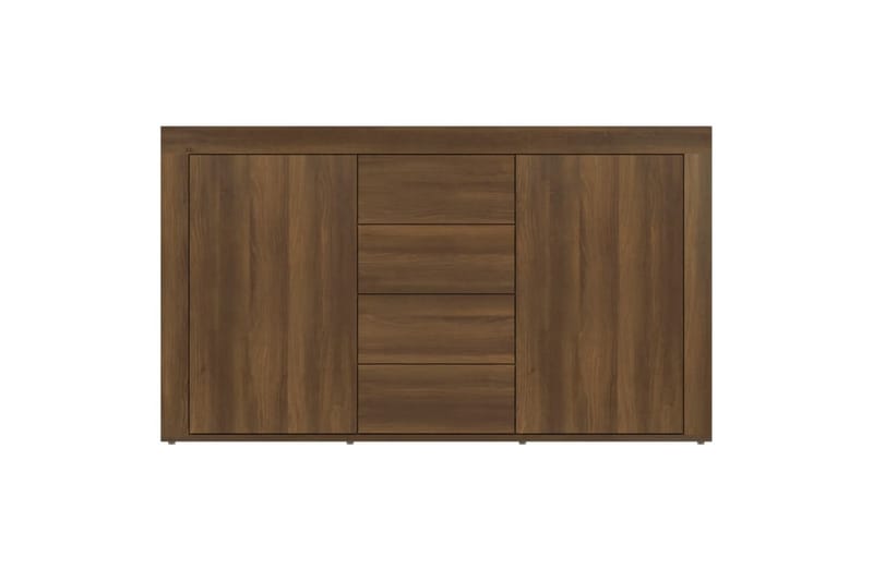 beBasic Skänk brun ek 120x36x69 cm konstruerat trä - Brown - Sideboard & skänk