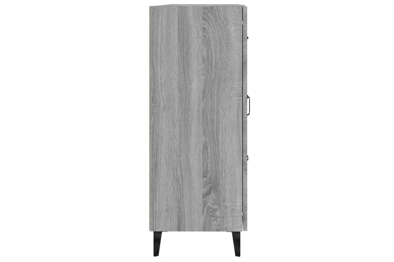 beBasic Skänk grå sonoma 69,5x34x90 cm konstruerat trä - Grey - Sideboard & skänk