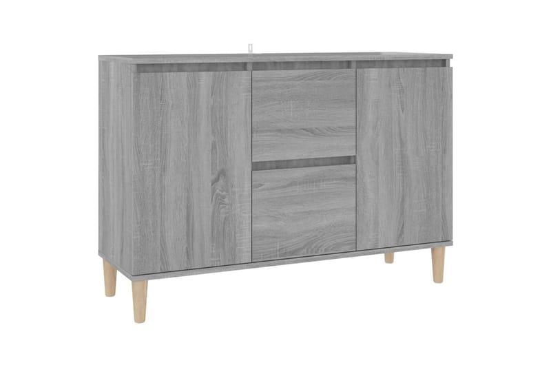 beBasic Skänk grå sonoma-ek 103,5x35x70 cm konstruerat trä - Grey - Sideboard & skänk