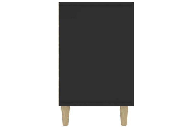 beBasic Skänk svart 100x36x60 cm konstruerat trä - Black - Sideboard & skänk