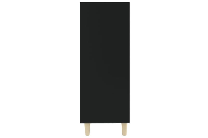 beBasic Skänk svart 69,5x32,5x90 cm konstruerat trä - Black - Sideboard & skänk