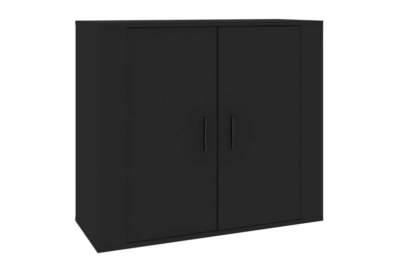 beBasic Skänk svart 80x33x70 cm konstruerat trä - Black - Sideboard & skänk
