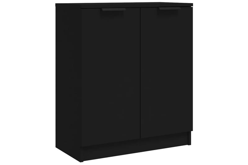 beBasic Skänk svart 80x40x75 cm konstruerat trä - Black - Sideboard & skänk
