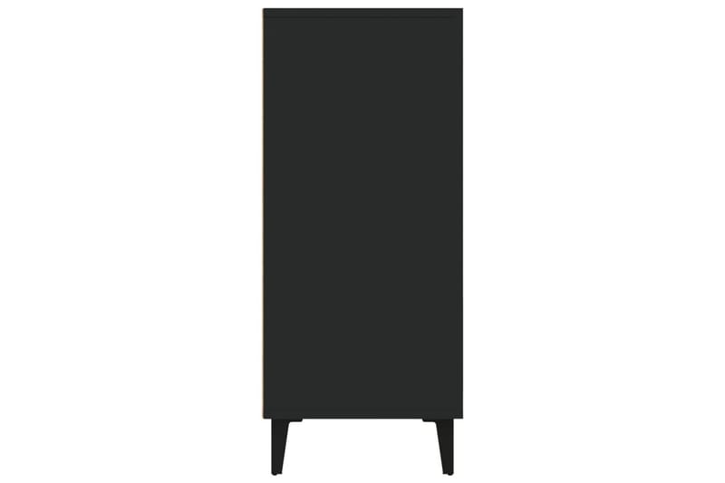 beBasic Skänk svart 90x34x80 cm konstruerat trä - Black - Sideboard & skänk